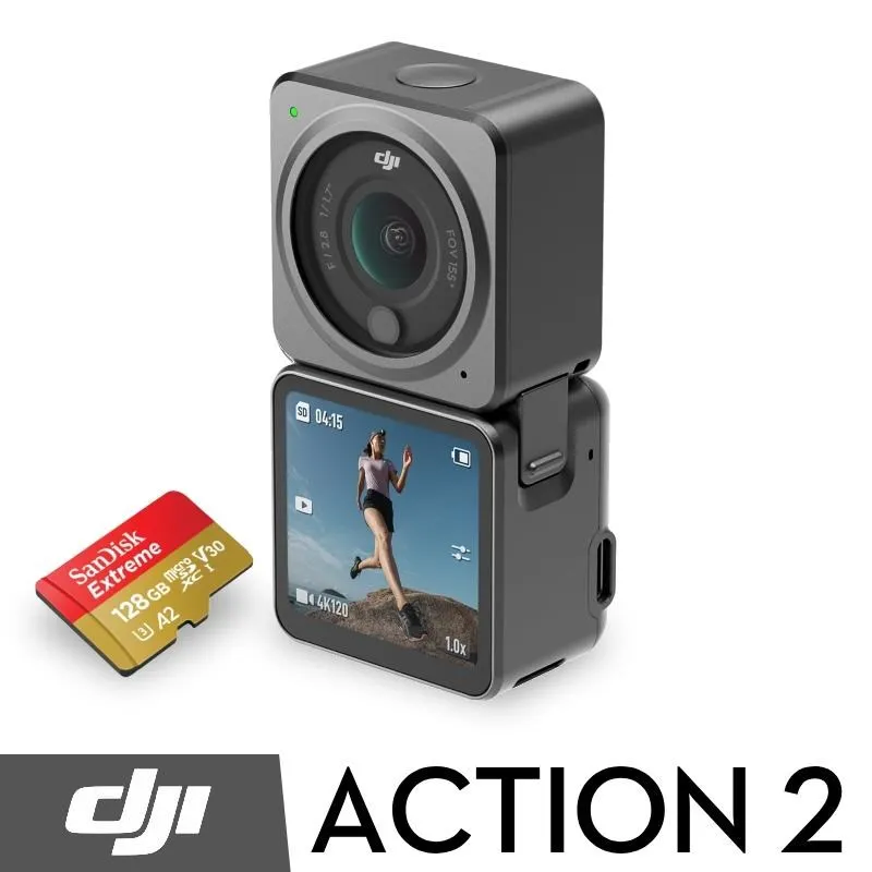 DJI ACTION 2 運動攝影機 運動相機 雙螢幕套裝 公司貨 送256GB 記憶卡 歷史價格詳細信息
