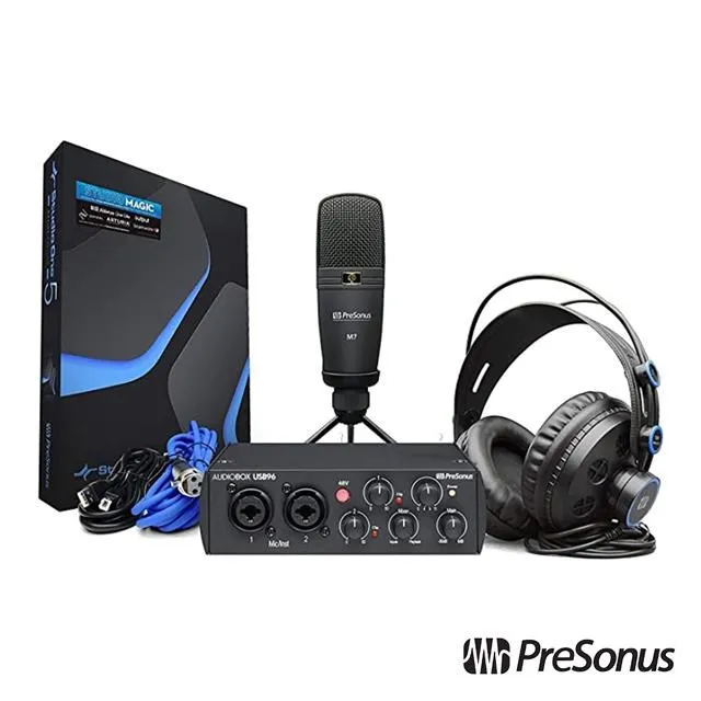 PreSonus AudioBox USB 96 Studio 錄音套裝 主動式喇叭 公司貨【凱傑樂器】 歷史價格詳細信息