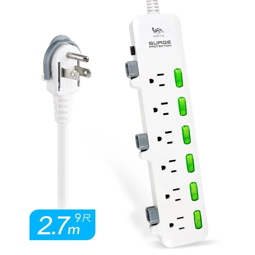 【RONEVER】6孔1切9尺延長線-(ZPR-010-2) 歷史價格詳細信息