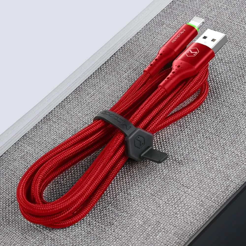 【Mcdodo】智能斷電 LED Type-C TO Lightning PD 1.2M 快充充電傳輸線 急速 歷史價格詳細信息