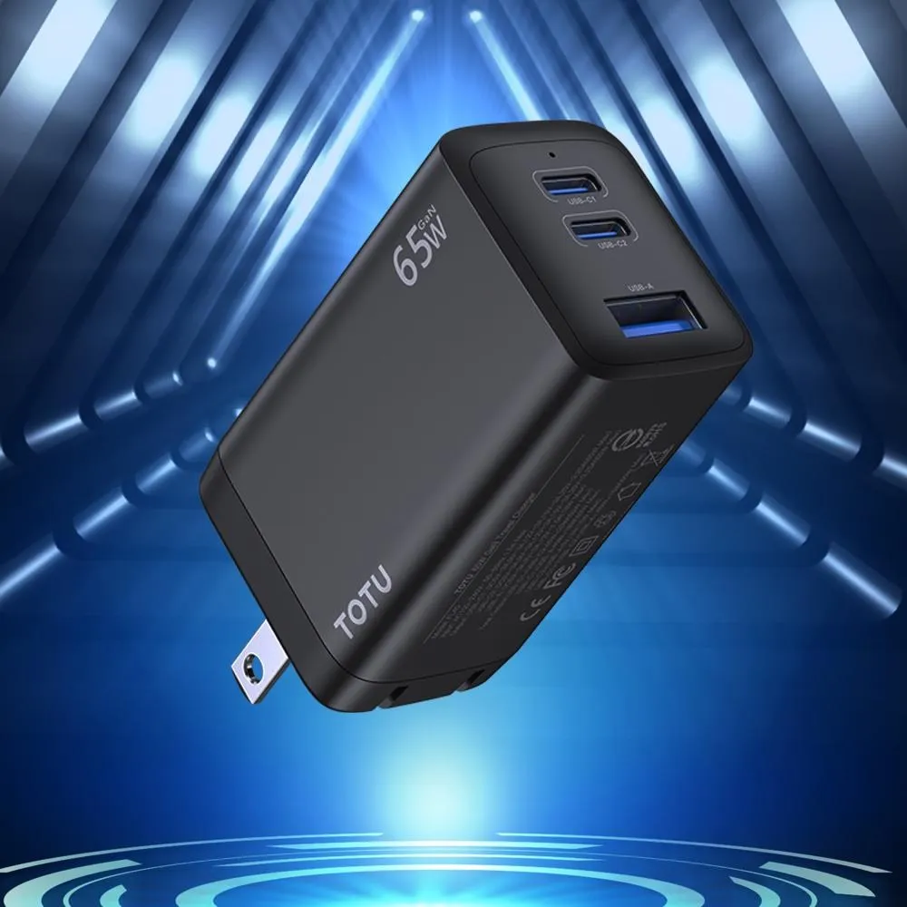【TOTU】65W 雙孔 旅行萬用轉接GaN氮化鎵快充充電器 勁酷 拓途 歷史價格詳細信息