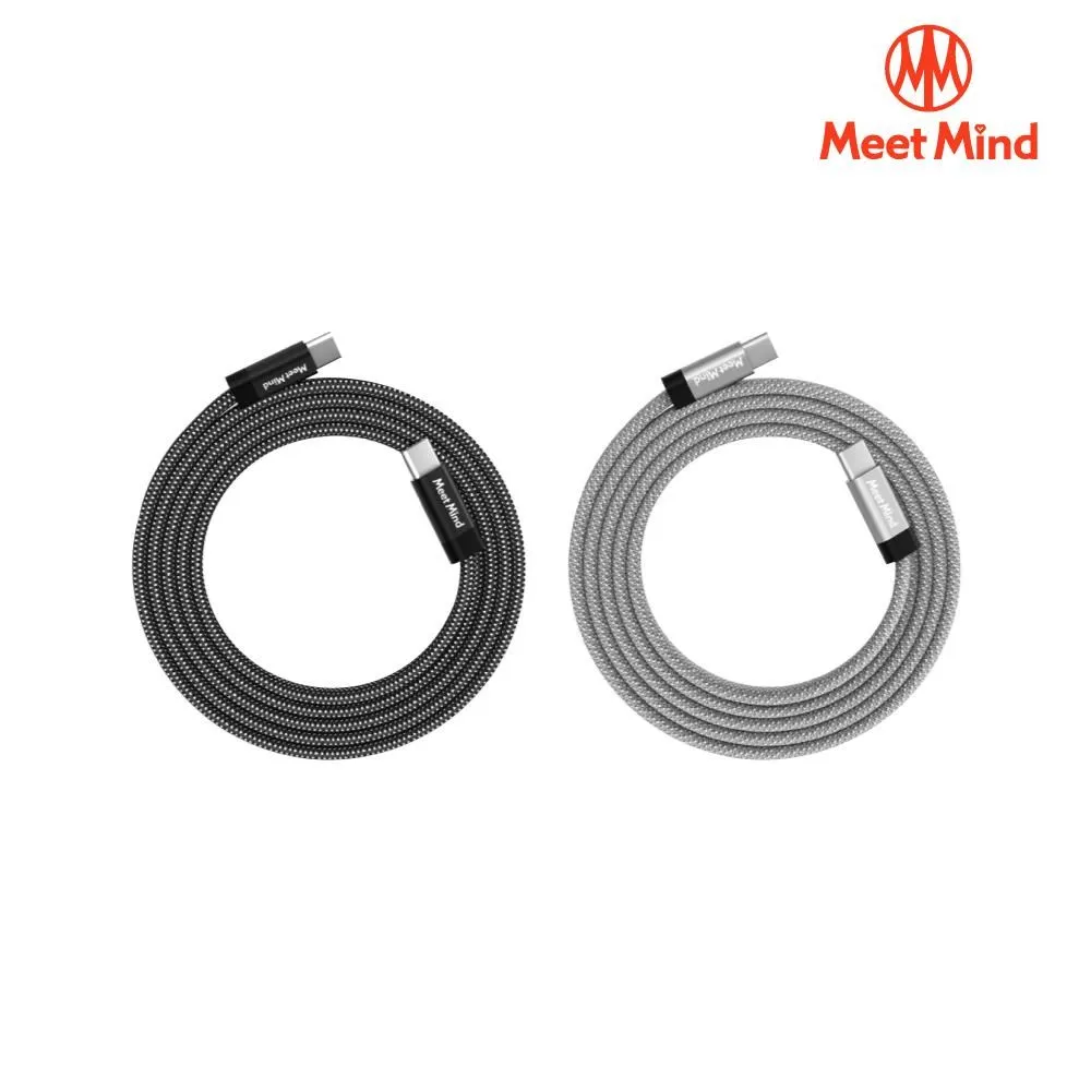 Meet Mind x Magtame 聯名款 Type-C to Lightning 圓線款 磁性快收納充電傳輸線 1.5M 歷史價格詳細信息