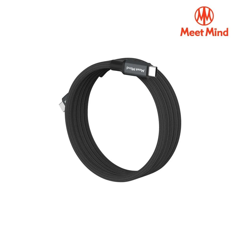 Meet Mind x Magtame 聯名款 Type-C to Lightning 圓線款 磁性快收納充電傳輸線 1.5M 歷史價格詳細信息