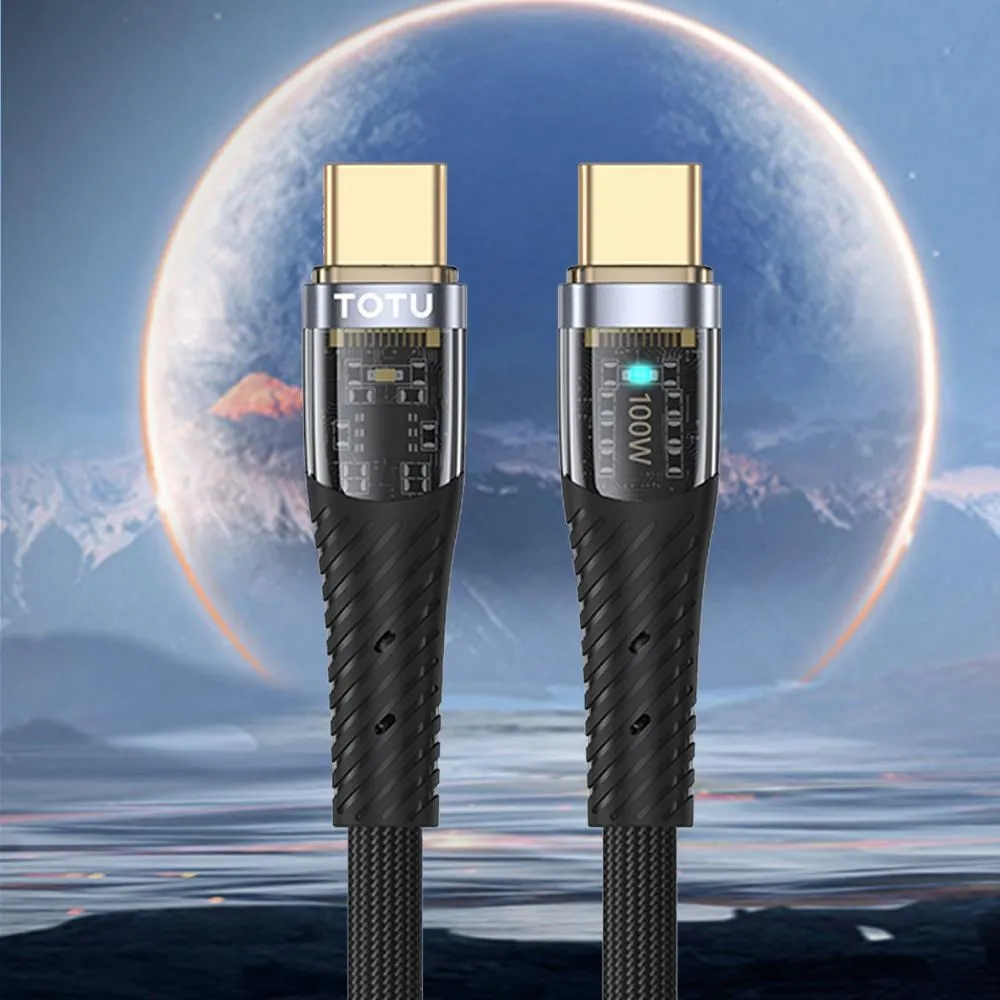 【TOTU】雙Type-C/PD快充線充電傳輸編織線 QC4.0 數顯 CB-7系列 歷史價格詳細信息