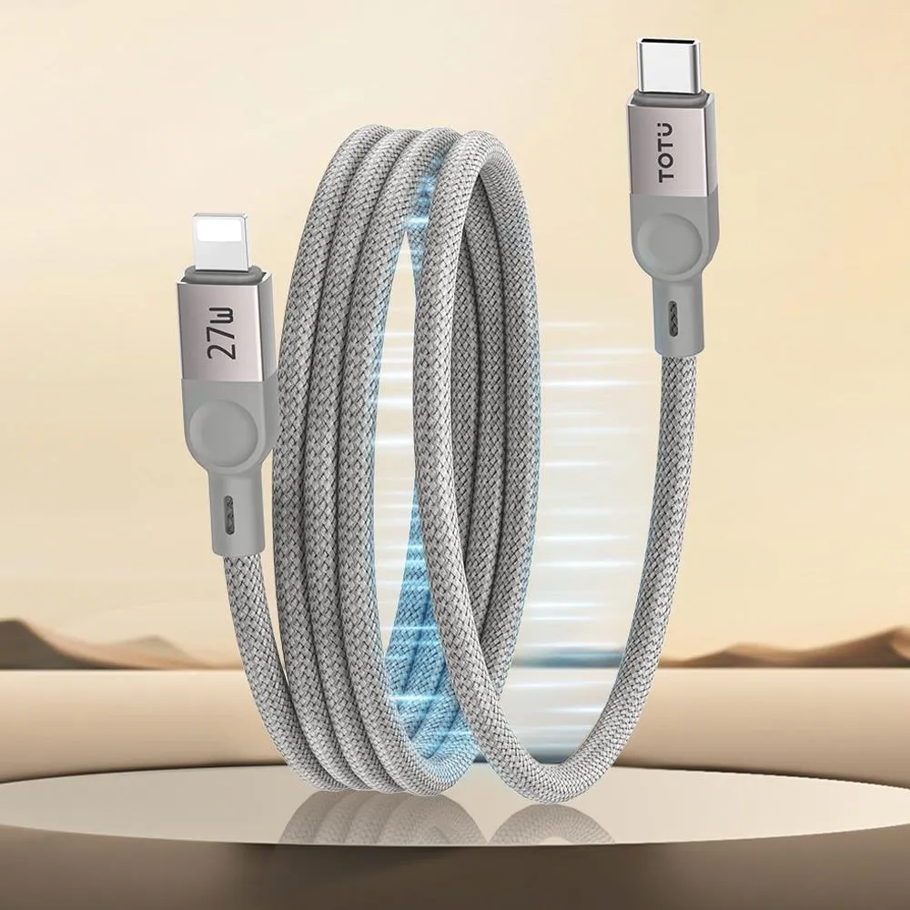 【TOTU】磁吸編織收納 雙Type-C/PD充電傳輸快充線 QC4.0 CB-13系列 歷史價格詳細信息