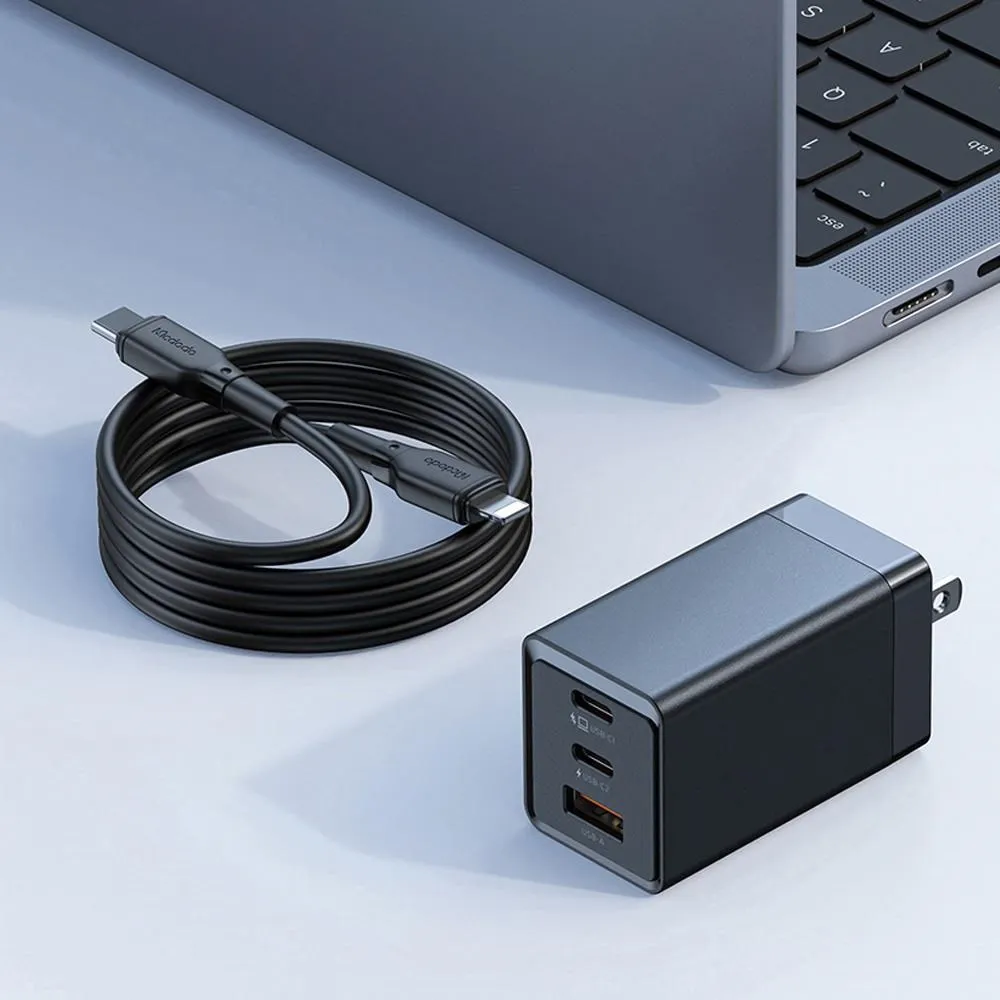 【Mcdodo】67W 三孔 PD/TypeC/GaN氮化鎵快充充電頭 USB 戰皇 歷史價格詳細信息