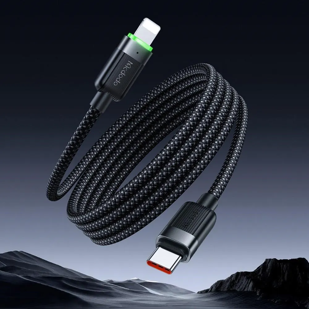 Mcdodo PD Type-C TO Lightning傳輸充電線 晶體 1.2M 麥多多 黑色 歷史價格詳細信息