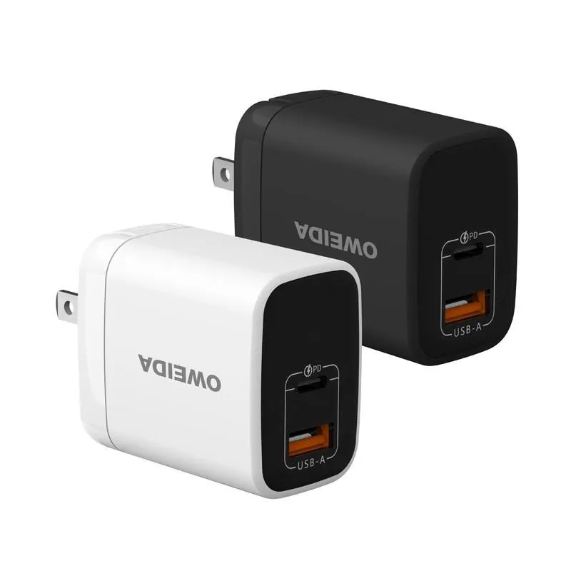 Oweida UT 25W QC3.0 折角 雙孔 充電器 充電頭 快充頭 適 iphone 16 15 14 歷史價格詳細信息