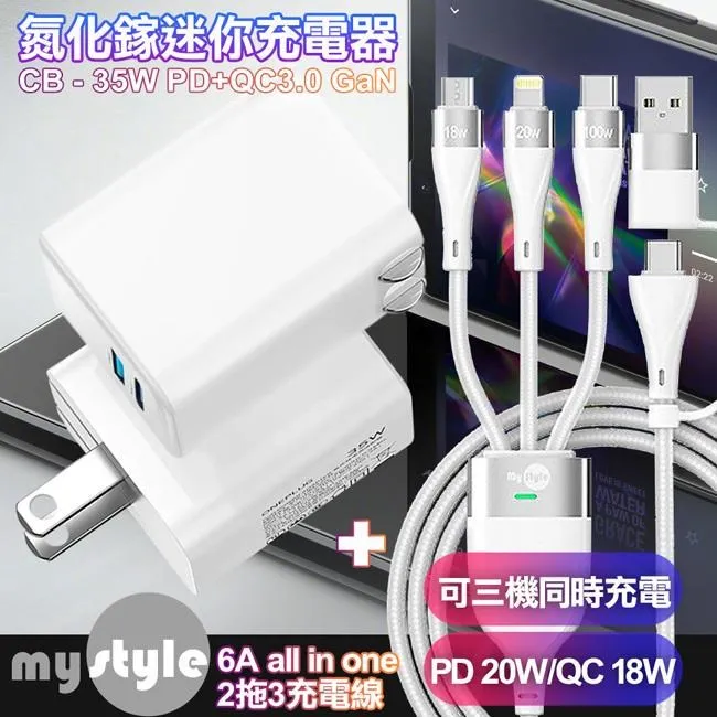 MyStyle PD(Type-C輸出)閃充+QC3.0 雙孔閃充組(配MFI認證C to Lightning線2米)for iphone11/Xs/XR 歷史價格詳細信息