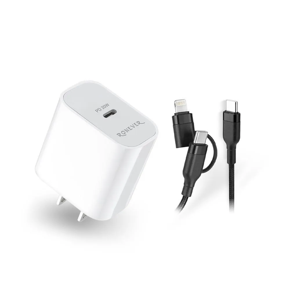 【RONEVER】PD電源供應器組Type-C-(DE019A) 歷史價格詳細信息