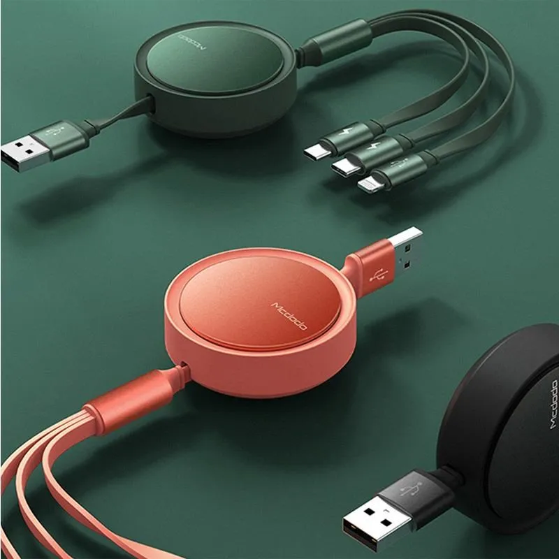 麥多多擂鼓系列usb適用安卓手機充電線3a快充線一拖三數據線 歷史價格詳細信息