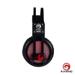 【MARVO魔蠍】HG9028 7色LED炫光 電競耳罩式耳機  保固一年 紅 HG9028 樂維科技原廠公司貨 歷史價格詳細信息