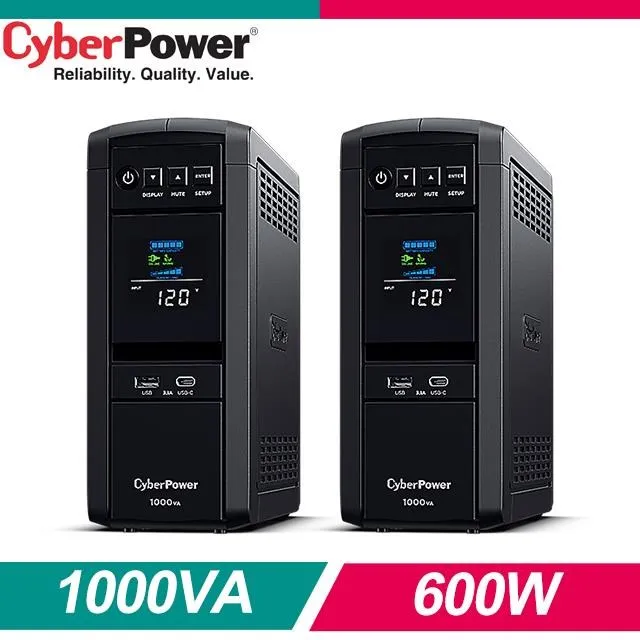 CyberPower 1000VA 在線互動式 正弦波不斷電系統(CP1000PFCLCDa) 歷史價格詳細信息