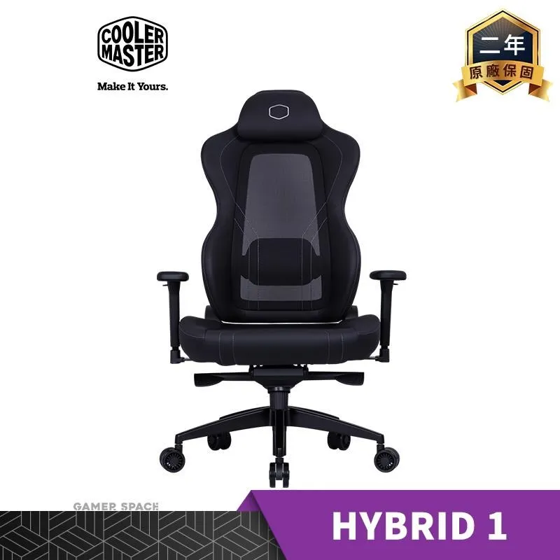 酷碼 Cooler Master HYBRID 1電競混血椅 涼感 電競椅 辦公椅【現貨】【GAME休閒館】 歷史價格詳細信息