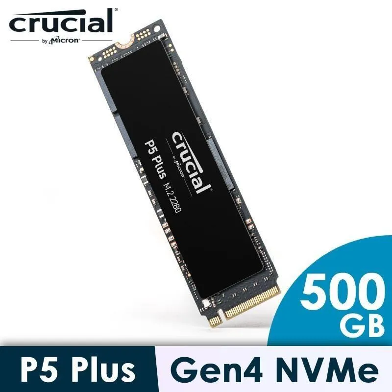 Micron 美光 P5 Plus 500GB/1TB/2TB M.2 PCIe Gen4 SSD 固態硬碟 五年保固 歷史價格詳細信息
