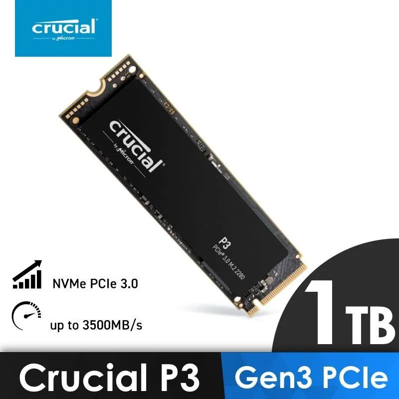 美光 Micron Crucial P3 NVMe PCIe M.2 2TB SSD 固態硬碟 現貨 廠商直送 歷史價格詳細信息