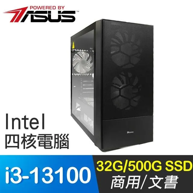 華碩系列【神速風暴】i3-13100F四核 A750 電玩電腦(32G/1T SSD) 歷史價格詳細信息