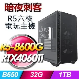 技嘉平台【暗夜刺客II】電競主機(R5-8600G/1TB/32G/RTX4060Ti/Win11Pro) 歷史價格詳細信息