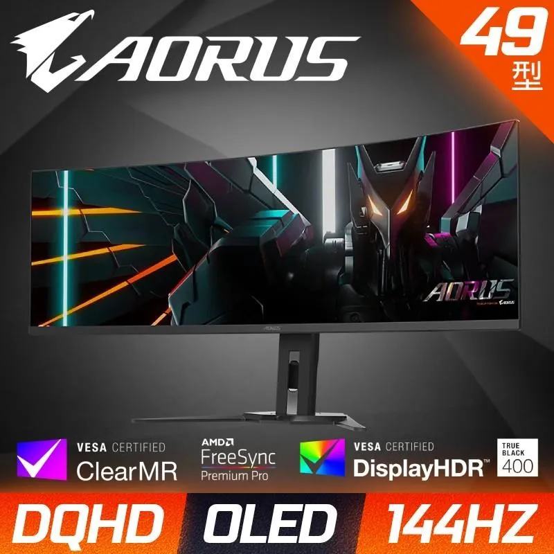GIGABYTE 技嘉 AORUS CO49DQ OLED 曲面電競螢幕(49型/5K/144hz/0.03ms) 歷史價格詳細信息
