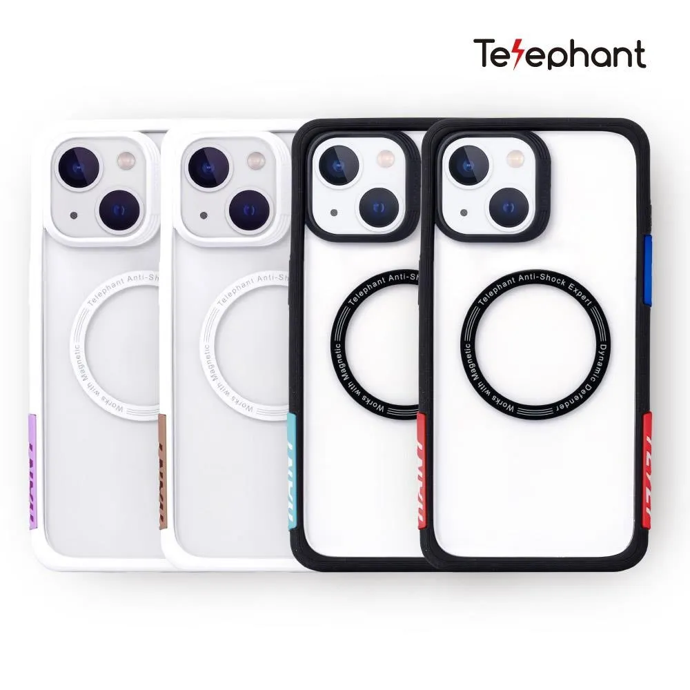 太樂芬 iPhone12系列 Telephant NMDer 防摔手機殼 黑 白框 棉花糖 馬卡龍 歷史價格詳細信息