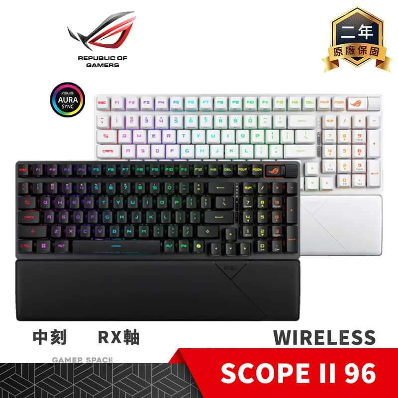 ROG STRIX SCOPE II 96 WL+ROG Keris II Ace 白色鍵鼠組合送鼠墊 歷史價格詳細信息
