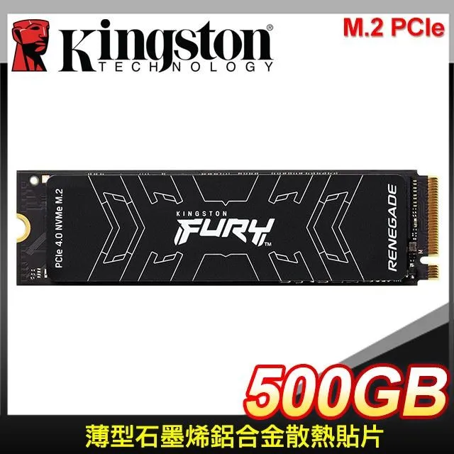 金士頓 Kingston FURY Renegade 500GB PCIe 4.0 NVMe M.2 SSD (SFYRS/500G) 歷史價格詳細信息