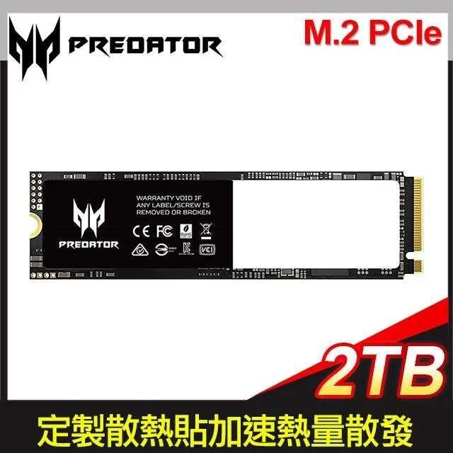 ACER 宏碁 Predator GM3500 1TB M.2 PCIe Gen3x4 SSD固態硬碟 歷史價格詳細信息