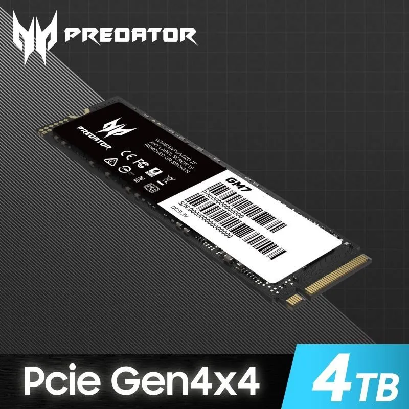 ACER Predator GM7 1TB M.2 PCIe Gen4x4 固態硬碟 全新品????門市優惠價1800 歷史價格詳細信息