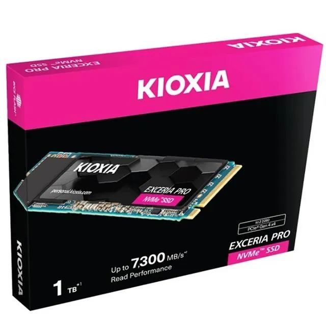 鎧俠 KIOXIA Exceria Pro SSD M.2 2280 PCIe NVMe 2TB Gen4x4 歷史價格詳細信息
