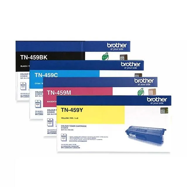 Brother TN-459 四色一組 原廠盒裝碳粉匣 歷史價格詳細信息