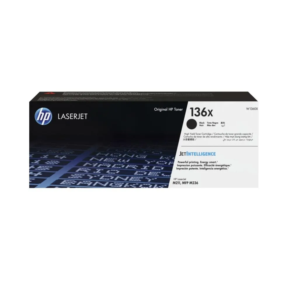 HP 136X 黑色原廠高容量碳粉匣 W1360X For HP LJ M211 / M236 廠商直送 現貨 歷史價格詳細信息