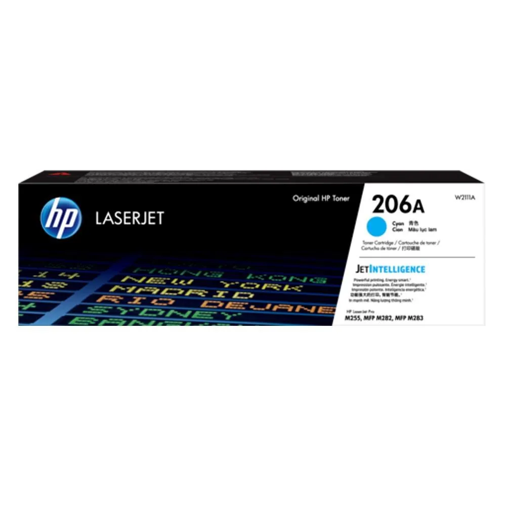 HP W2111X/2111X/2111/206X 原廠藍色高容量碳粉匣 HP Color LaserJet Pro M255dw/M283fdw 歷史價格詳細信息
