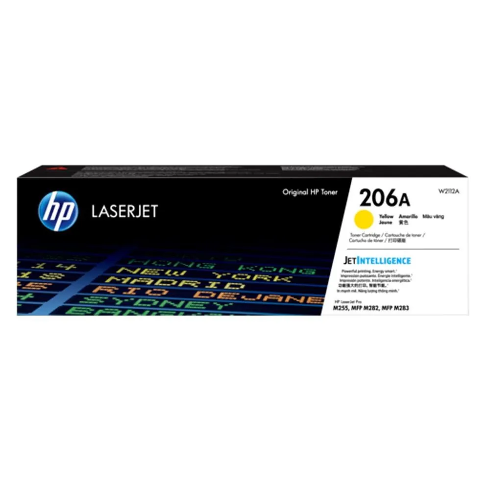 HP W2112X/2112X/2112/206X 原廠黃色高容量碳粉匣 HP Color LaserJet Pro M255dw/M283fdw 歷史價格詳細信息