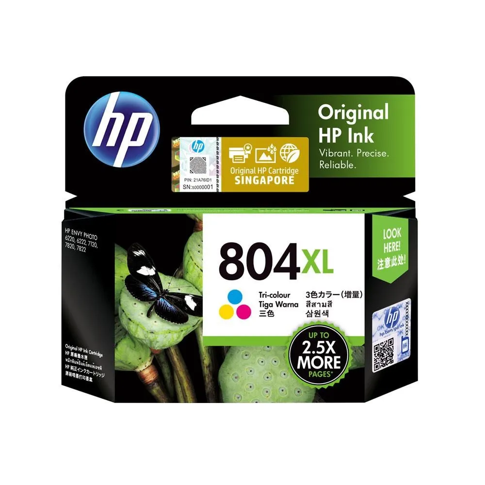 HP T6N10AA NO.804 原廠黑色墨水匣 歷史價格詳細信息