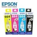 EPSON T664 T664100~T664400 原廠墨水一組 (1黑3彩) 歷史價格詳細信息