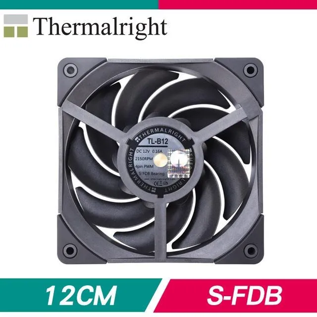 Thermalright 利民 TL-M12-S ARGB 無限鏡 12CM PWM S-FDB軸承 風扇 歷史價格詳細信息