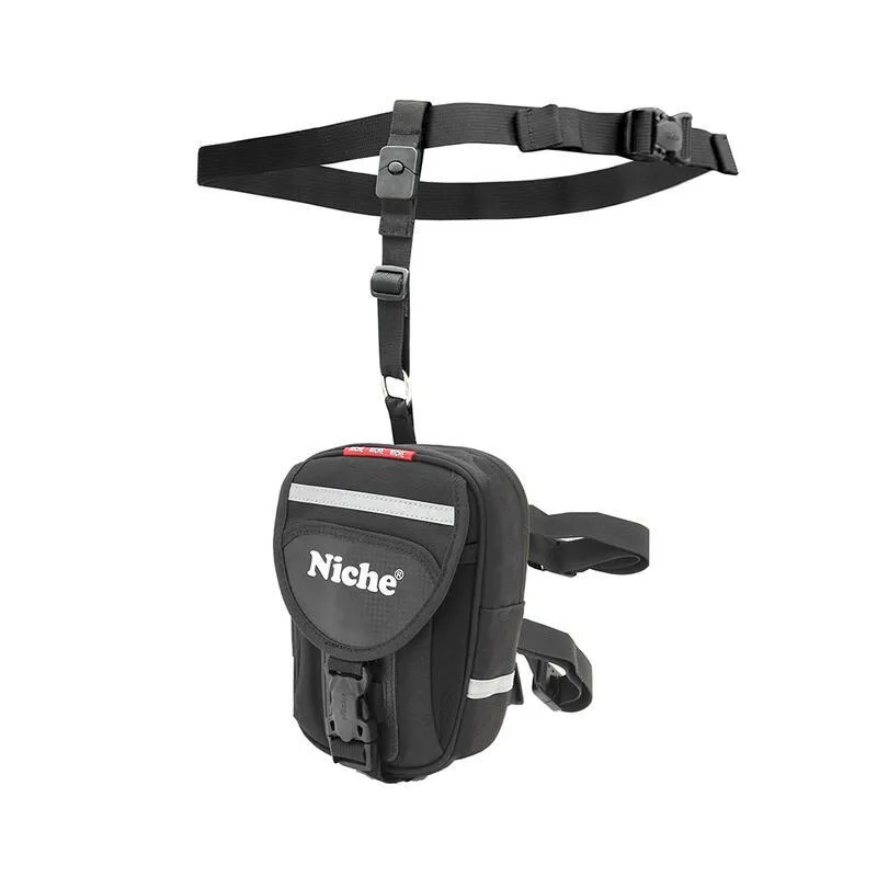 腿包腰背式小腿包主袋+外袋共四層隨身工作工具袋型男隨身物品包防水尼龍布材質 歷史價格詳細信息