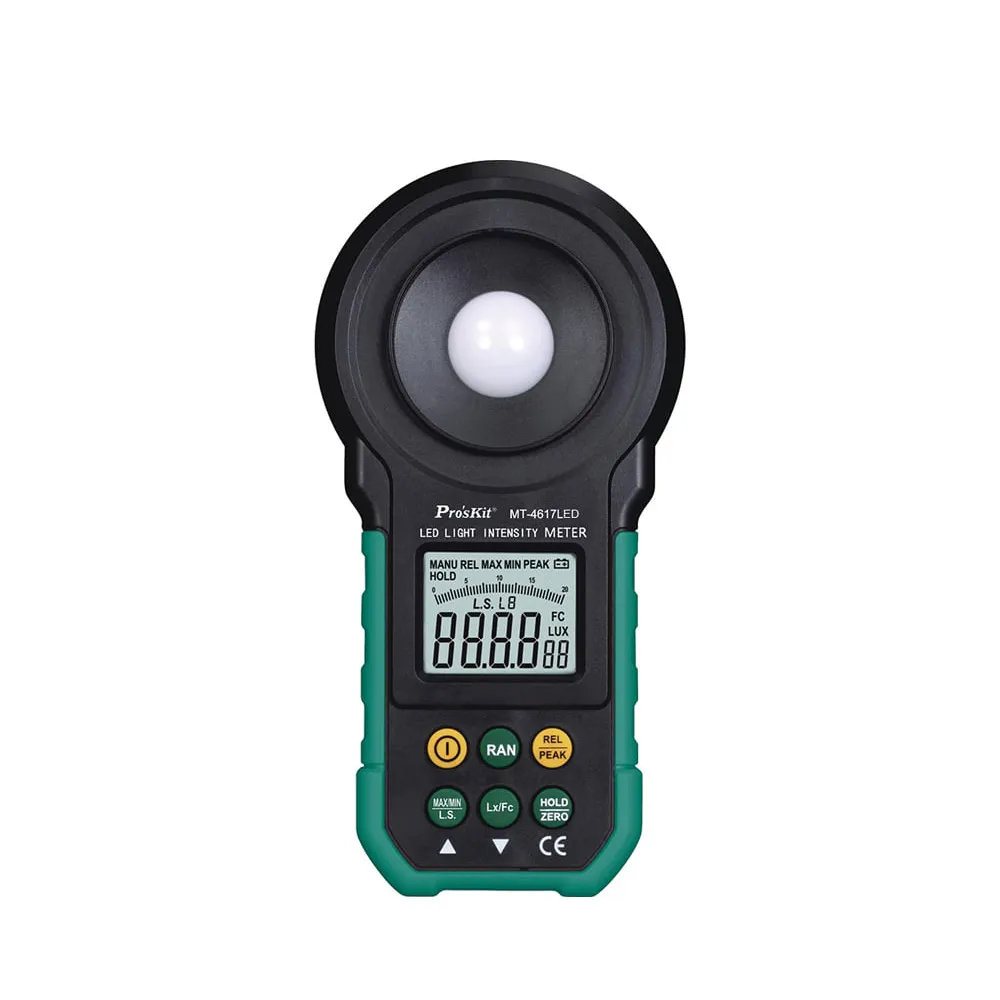 【Pro'sKit寶工】MT-4617LED LED燈用照度計 歷史價格詳細信息