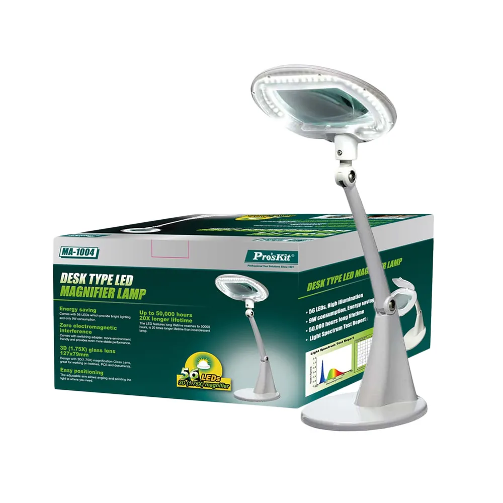 Pro’sKit寶工 LED桌上型放大鏡燈 MA-1013MA 歷史價格詳細信息