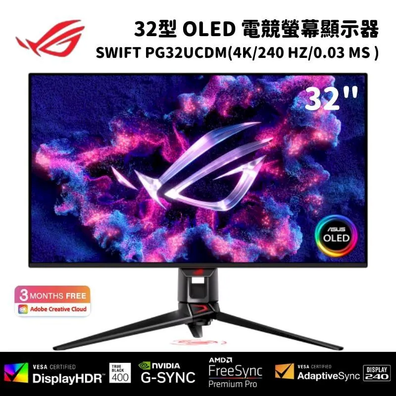 【ASUS華碩】ROG Swift OLED PG34WCDM 34吋曲面電競螢幕 歷史價格詳細信息
