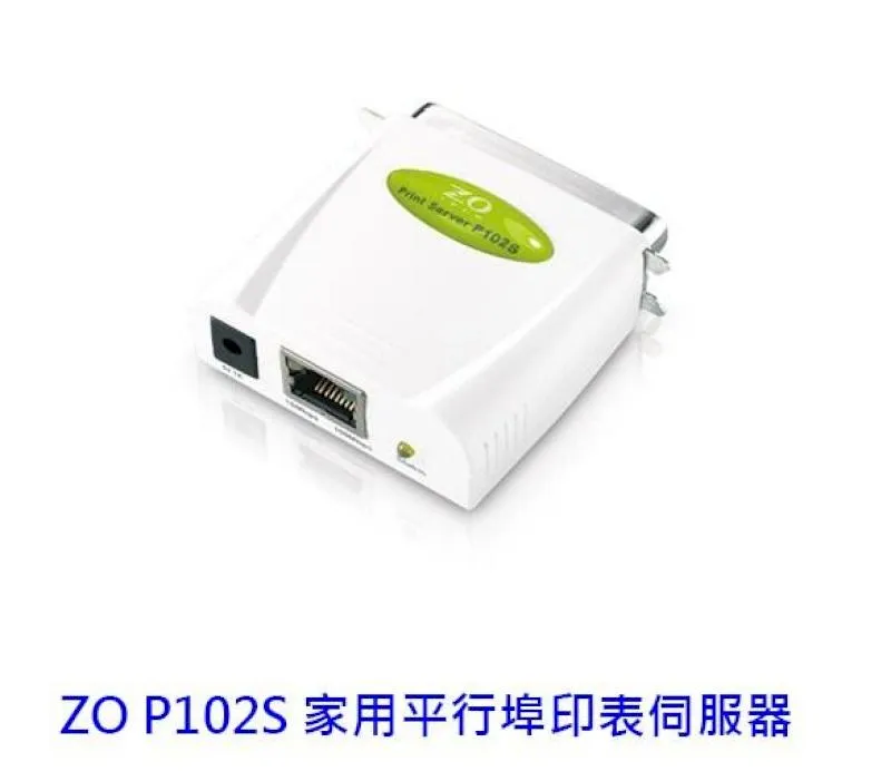 ZOT P101S 1埠 印表機伺服器 Parallelx1 RJ45 歷史價格詳細信息
