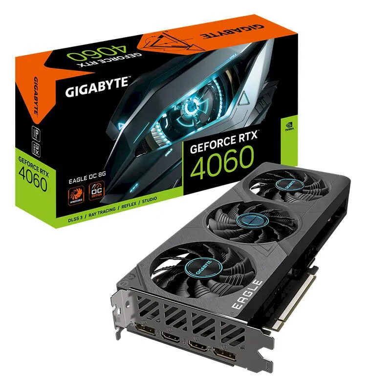 GIGABYTE 技嘉 RTX4060 EAGLE OC 8G 顯示卡 N4060EAGLE OC-8GD 顯卡 歷史價格詳細信息