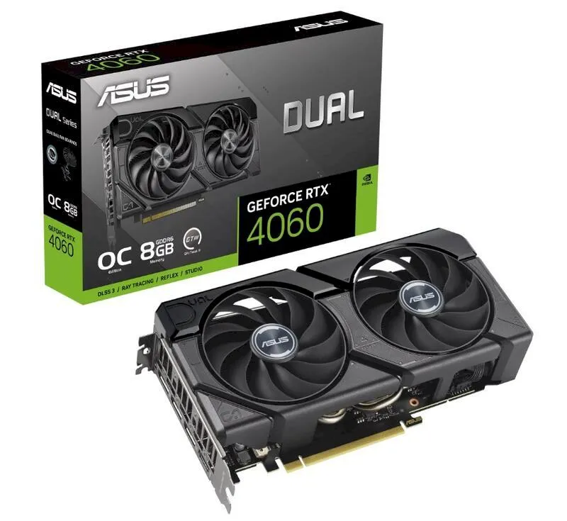 ASUS 華碩DUAL-RTX4060-O8G-EVO-WHITE 8G DDR6 顯示卡 歷史價格詳細信息