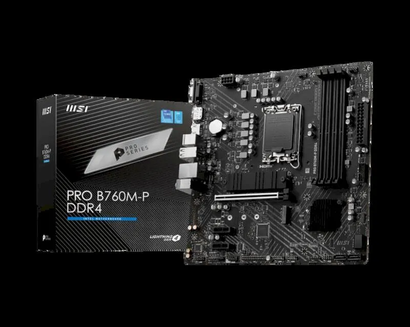 微星 PRO B760M-P DDR4 主機板 歷史價格詳細信息