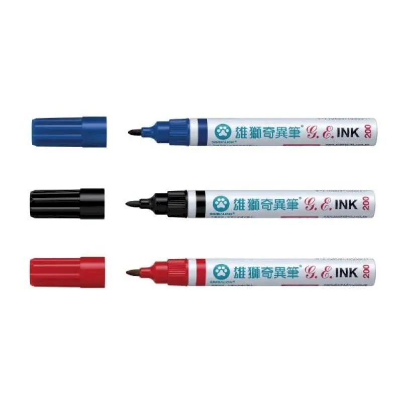 雄獅/油性奇異筆/no.600/細字/1.0mm/紅/藍/黑/整盒 歷史價格詳細信息