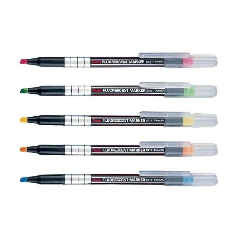 Pentel 飛龍 螢光筆 1.0~3.5mm 單色48支 /組 S512 橘 歷史價格詳細信息