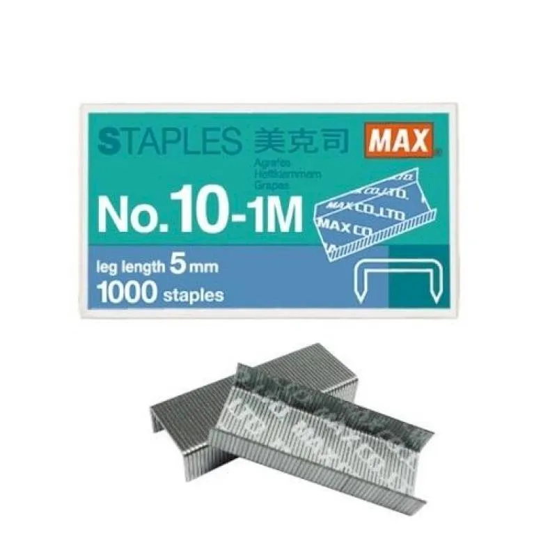 MAX美克司 NO.M8-1M釘書針 (10盒) 歷史價格詳細信息