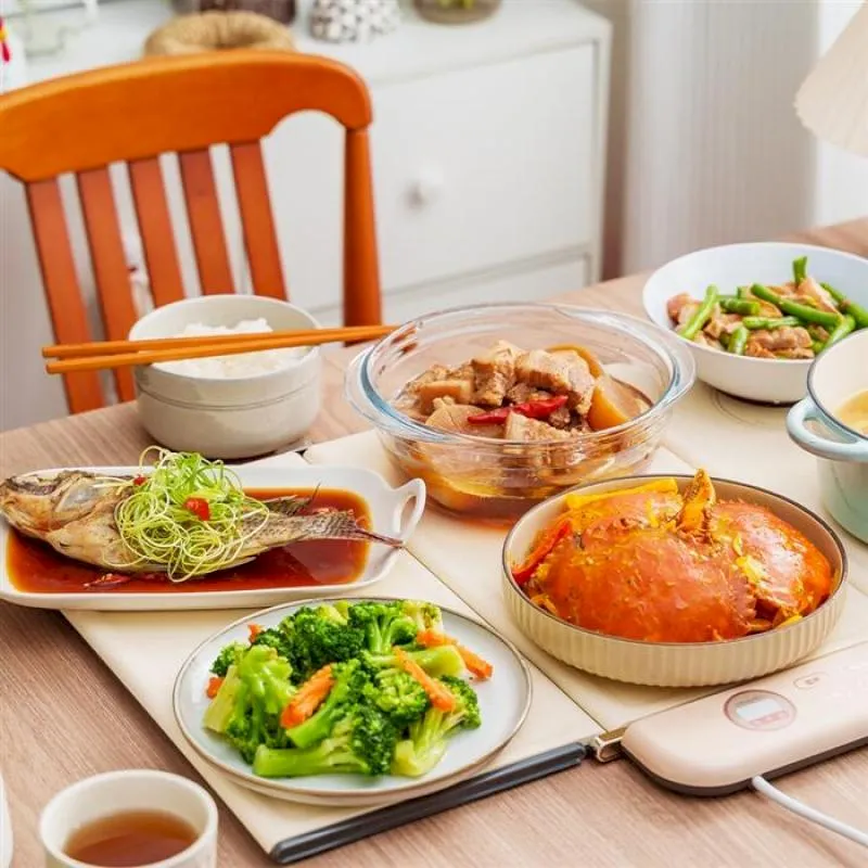 imami暖食樂智能折疊暖菜板 飯菜速熱大面積加熱保溫板 飯菜恆溫墊 家用熱菜板 保溫墊(聖誕交換禮物) 歷史價格詳細信息