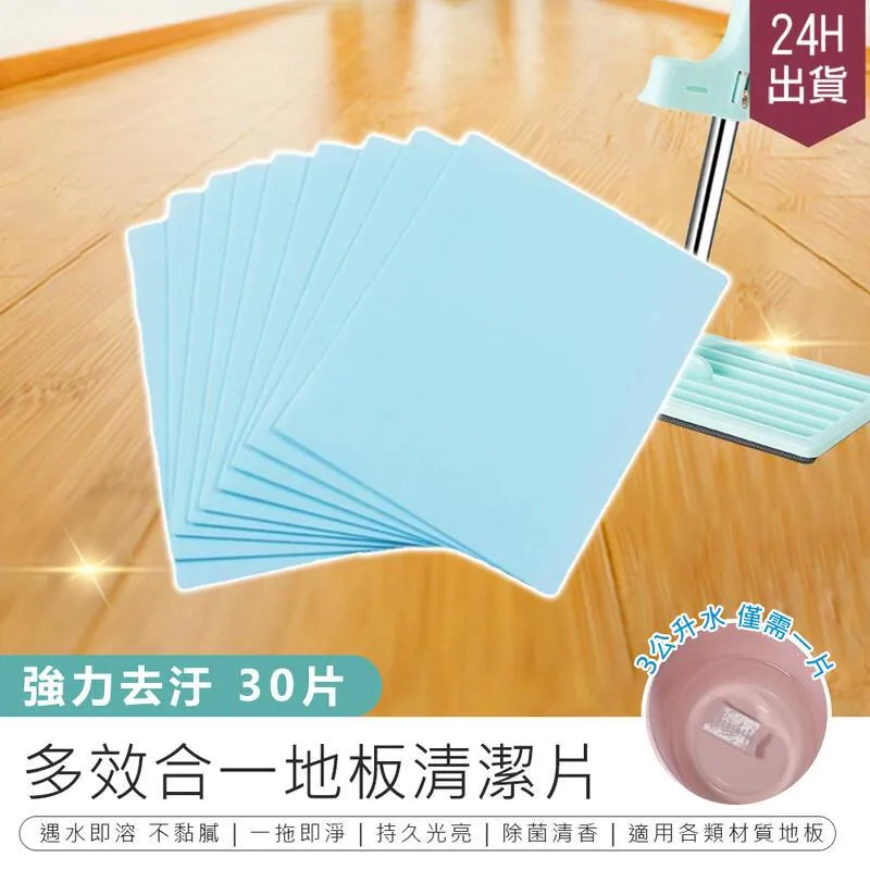 多效地板清潔片 (一包30片) 清潔片 地板 木地板 磁磚 拖地清潔片 地板清潔 清潔片 強力清潔劑【E013】 歷史價格詳細信息