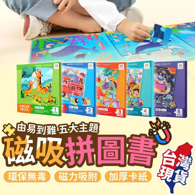 兒童玩具磁鐵拼圖 磁性認知遊戲 磁鐵玩具 認知組合拼圖盒 歷史價格詳細信息